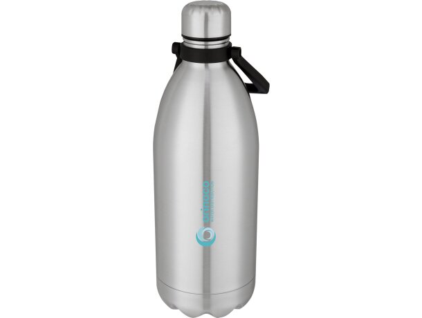 Botellas personalizadas Cove 1500ml acero inoxidable sin BPA ni ftalatos Plateado detalle 6