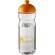 H2O Active® Base Bidón deportivo con Tapa Dome de 650 ml personalizado transparente/naranja