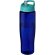 Bidón para deporte de 700 ml con tapa con boquilla  personalizado azul aqua/azul