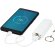 Powerbank de 1200 mAh Span con llavero y cable USB a micro USB Blanco detalle 12