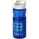 Bidón deportivo &quot;H2O Active® Base Tritan™&quot; de 650 ml personalizado azul/blanco