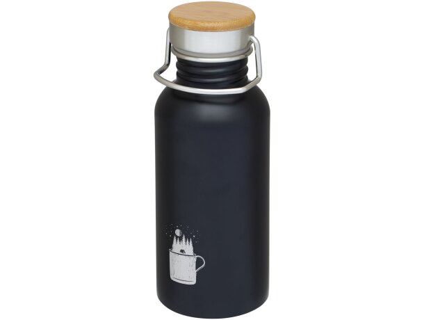 Bidón para deporte &quot;Thor&quot; de 550 ml personalizado negro intenso