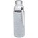 Bidón deportivo de vidrio de 500 ml personalizado gris