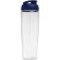 H2O Active® Tempo Bidón deportivo con Tapa Flip de 700 ml personalizado transparente/azul