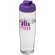 H2O Active® Tempo Bidón deportivo con Tapa Flip de 700 ml personalizado transparente/morado