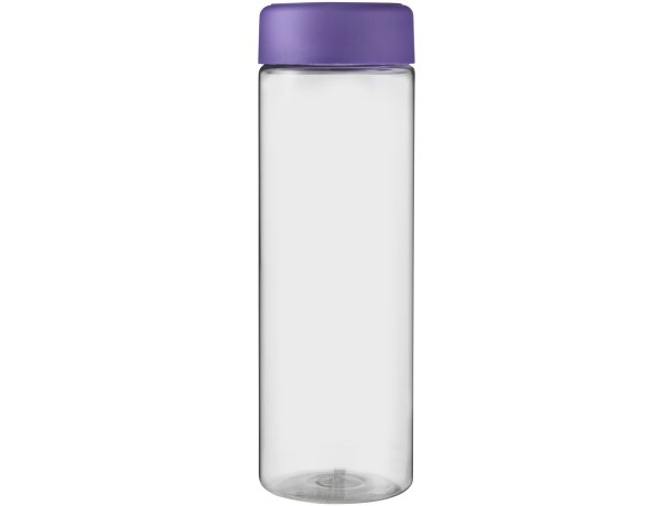 H2O Active® Vibe Bidón deportivo con tapa de rosca de 850 ml personalizado transparente/morado