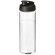 H2O Active® Vibe Bidón deportivo con tapa Flip de 850 ml personalizado transparente/negro intenso