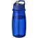 H2O Active® Pulse Bidón deportivo con tapa con boquilla de 600 ml personalizado azul