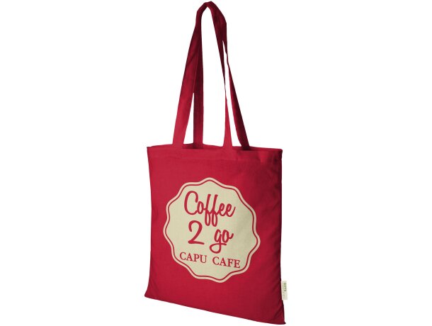 Bolsa Tote de algodón orgánico GOTS de 100 g/m² Orissa personalizado