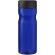 H2O Active® Eco Base Bidón deportivo con tapa de rosca de 650 ml personalizado azul/negro intenso