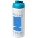 Baseline® Plus Bidón deportivo con Tapa Flip de 750 ml personalizado blanco/azul aqua