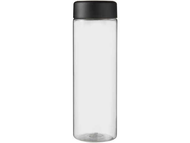 H2O Active® Vibe Bidón deportivo con tapa de rosca de 850 ml personalizado transparente/negro intenso