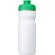 Baseline® Plus Bidón deportivo con tapa Flip de 650 ml personalizado blanco/verde