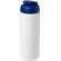 Baseline® Plus Bidón deportivo con Tapa Flip de 750 ml personalizado blanco/azul