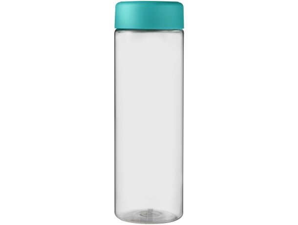 H2O Active® Vibe Bidón deportivo con tapa de rosca de 850 ml personalizado transparente/azul aqua