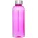 Bidón deportivo de 500 ml de Tritan™ personalizado rosa transparente