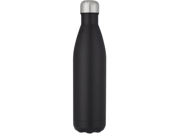 Botellas promocionales Cove de acero inoxidable 750ml sin BPA Negro intenso detalle 18