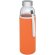 Bidón deportivo de vidrio de 500 ml personalizado naranja