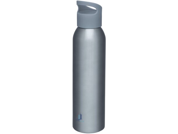 Bidón deportivo de 650 ml personalizado gris