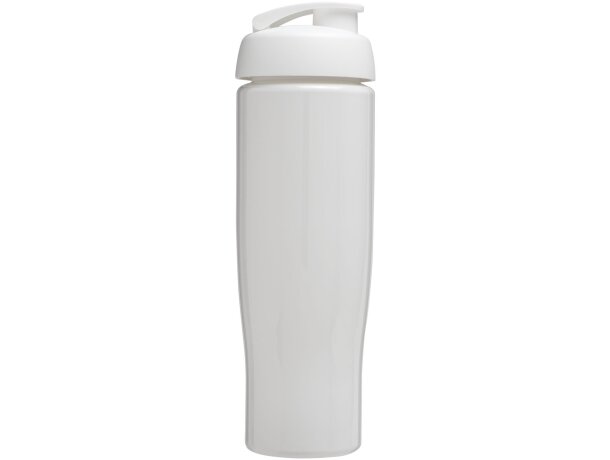 H2O Active® Tempo Bidón deportivo con Tapa Flip de 700 ml personalizado blanco