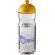 H2O Active® Base Bidón deportivo con Tapa Dome de 650 ml personalizado transparente/amarillo