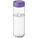 H2O Active® Vibe Bidón deportivo con tapa de rosca de 850 ml personalizado transparente/morado