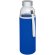 Bidón deportivo de vidrio de 500 ml personalizado azul