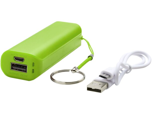 Powerbank de 1200 mAh Span con llavero y cable USB a micro USB Lima detalle 29