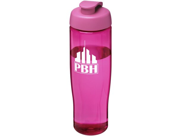 H2O Active® Tempo Bidón deportivo con Tapa Flip de 700 ml personalizado magenta