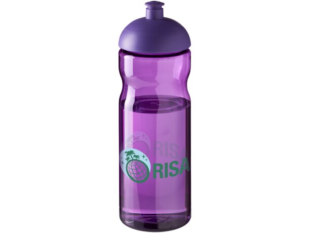 H2O Active® Base Bidón deportivo con Tapa Dome de 650 ml personalizado morado