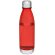 Bidón deportivo de 685 ml de Tritan™ personalizado rojo transparente