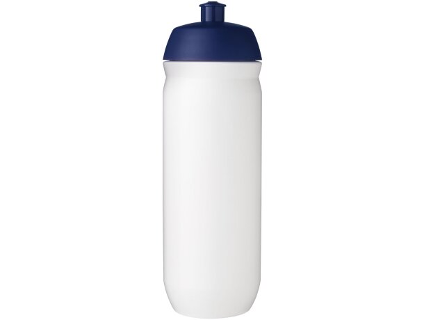 Bidón deportivo de 750 ml &quot;HydroFlex&quot; personalizado azul/blanco