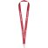 Lanyard coloridos con mosquetón práctico Impey y gran calidad Rojo detalle 13