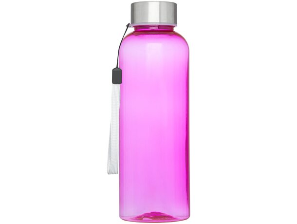 Bidón deportivo de 500 ml de Tritan™ personalizado rosa transparente