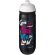 Bidón deportivo de 750 ml &quot;HydroFlex&quot; personalizado blanco/negro intenso