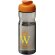 Bidón deportivo de 650 ml con tapa Flip personalizado carbón/naranja