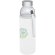 Bidón deportivo de vidrio de 500 ml personalizado blanco