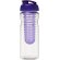 H2O Active® Base Bidón deportivo e infusor con Tapa Flip de 650 ml personalizado transparente/morado