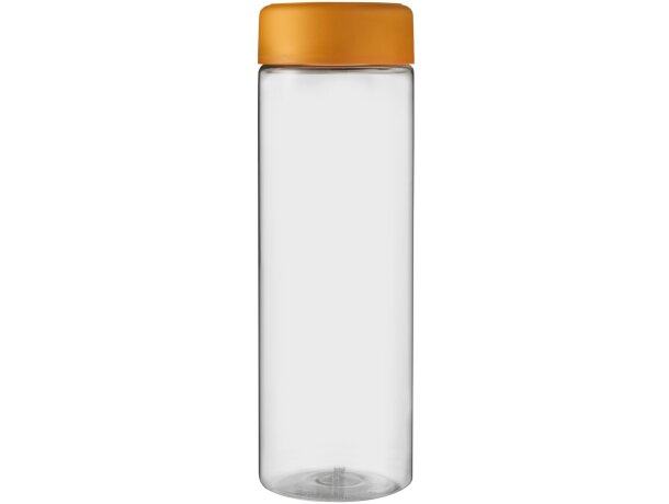 H2O Active® Vibe Bidón deportivo con tapa de rosca de 850 ml personalizado transparente/naranja