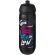 Bidón deportivo de 750 ml &quot;HydroFlex&quot; personalizado negro intenso/negro intenso