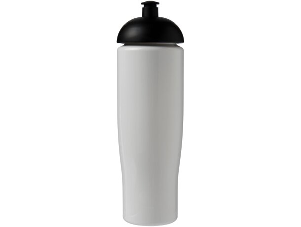 H2O Active® Tempo Bidón deportivo con Tapa Dome de 700 ml personalizado blanco/negro intenso