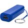 Powerbank de 1200 mAh Span con llavero y cable USB a micro USB Azul real