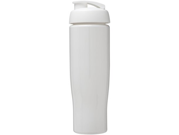 H2O Active® Tempo Bidón deportivo con Tapa Flip de 700 ml personalizado blanco