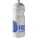 H2O Active® Base Bidón deportivo con Tapa Dome de 650 ml personalizado blanco