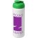 Baseline® Plus Bidón deportivo con Tapa Flip de 750 ml personalizado blanco/verde