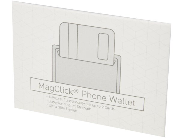 Tarjeteros magnéticos para teléfono Magclick elegancia y funcionalidad detalle 4