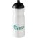 H2O Active® Base Bidón deportivo con Tapa Dome de 650 ml personalizado blanco/negro intenso