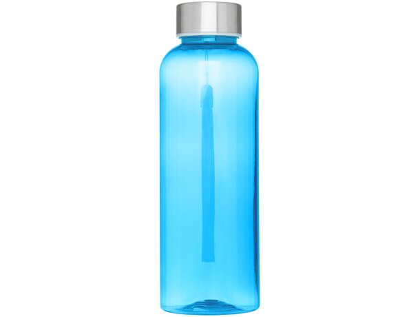 Bidón deportivo de 500 ml de Tritan™ personalizado azul claro transparente