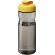 Bidón deportivo de 650 ml con tapa Flip personalizado carbón/amarillo