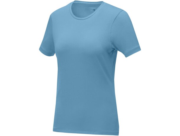 Camiseta mujer certificado GOTS algodón 200 g/m2 Elevate Nxt Balfour Negro intenso detalle 45